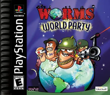 Worms World Party (US) box cover front